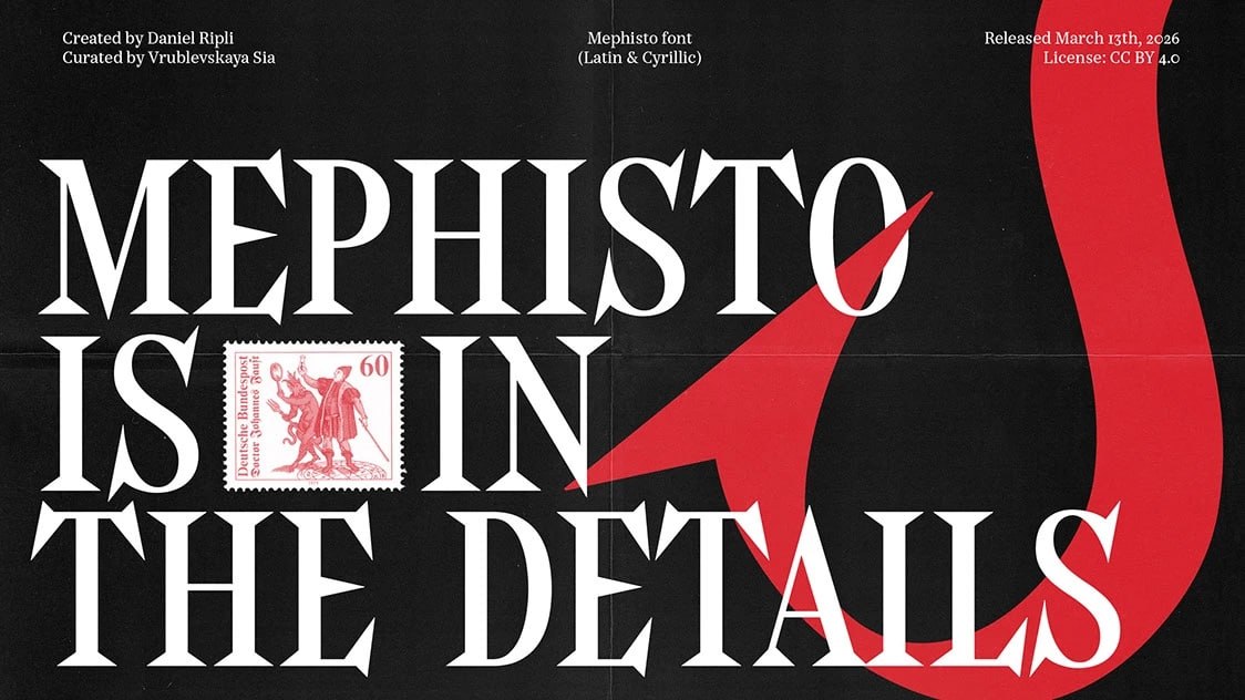 Mephisto font