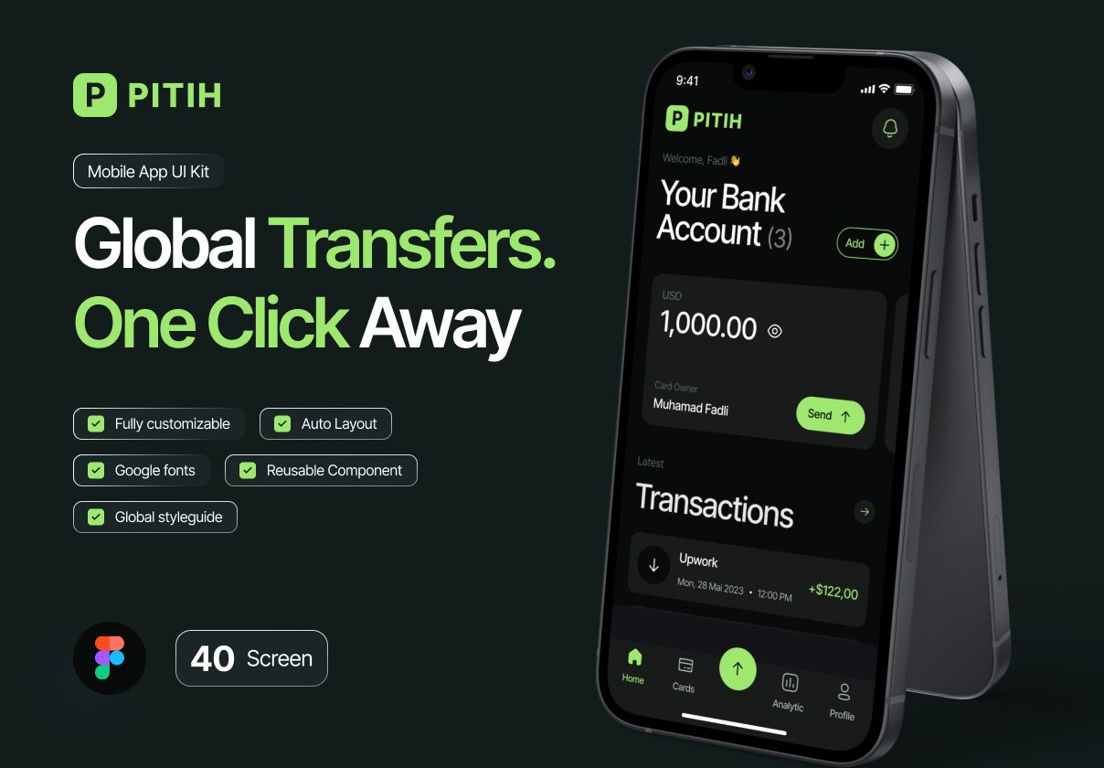 PITIH Global transfer one click away