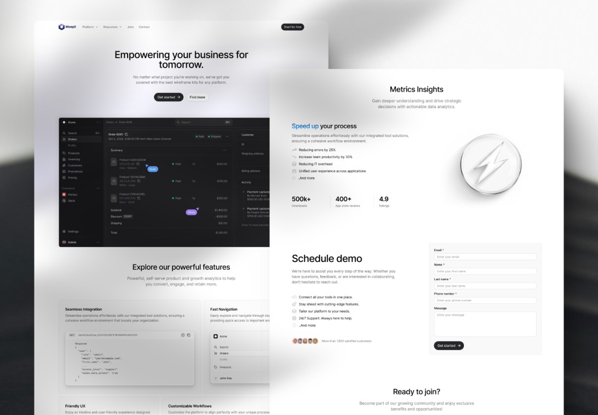 Muspil Framer Figma Template