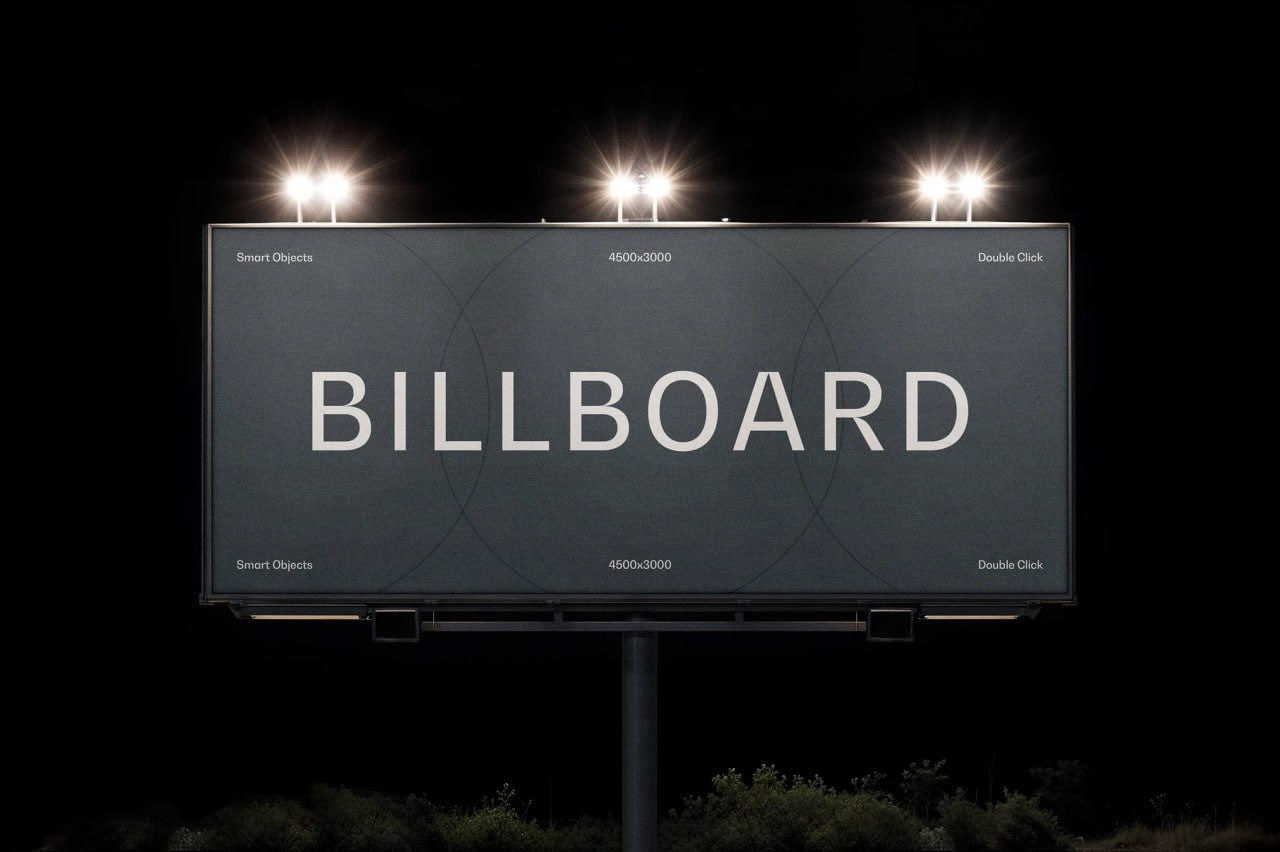 billboard at night mockup 2024 11 26 23 01 39 utc