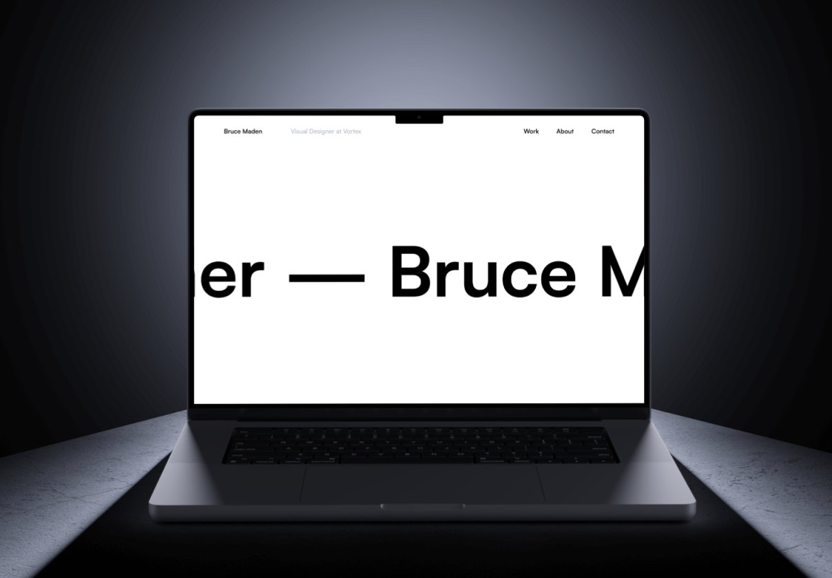 Bruce Framer Template